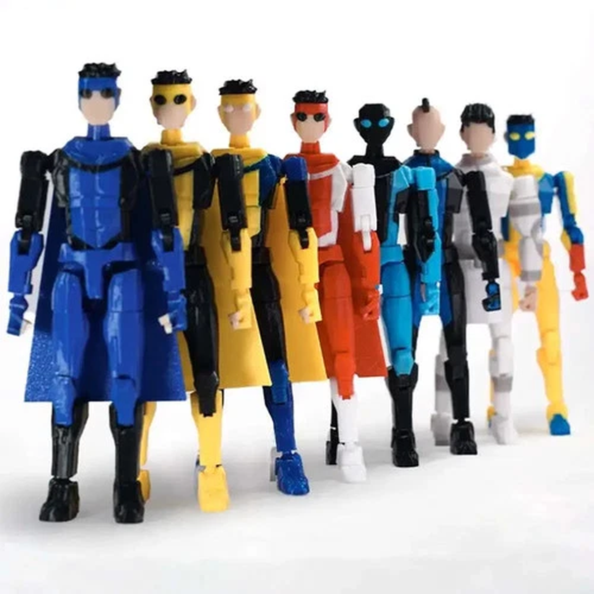 3D Printed Superheroes Invincible 2.0 Anime Multi-Jointed Shapeshift Toys Action