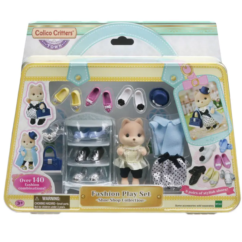 Calico Critters Fashion Play Set - Shoe Shop Collection