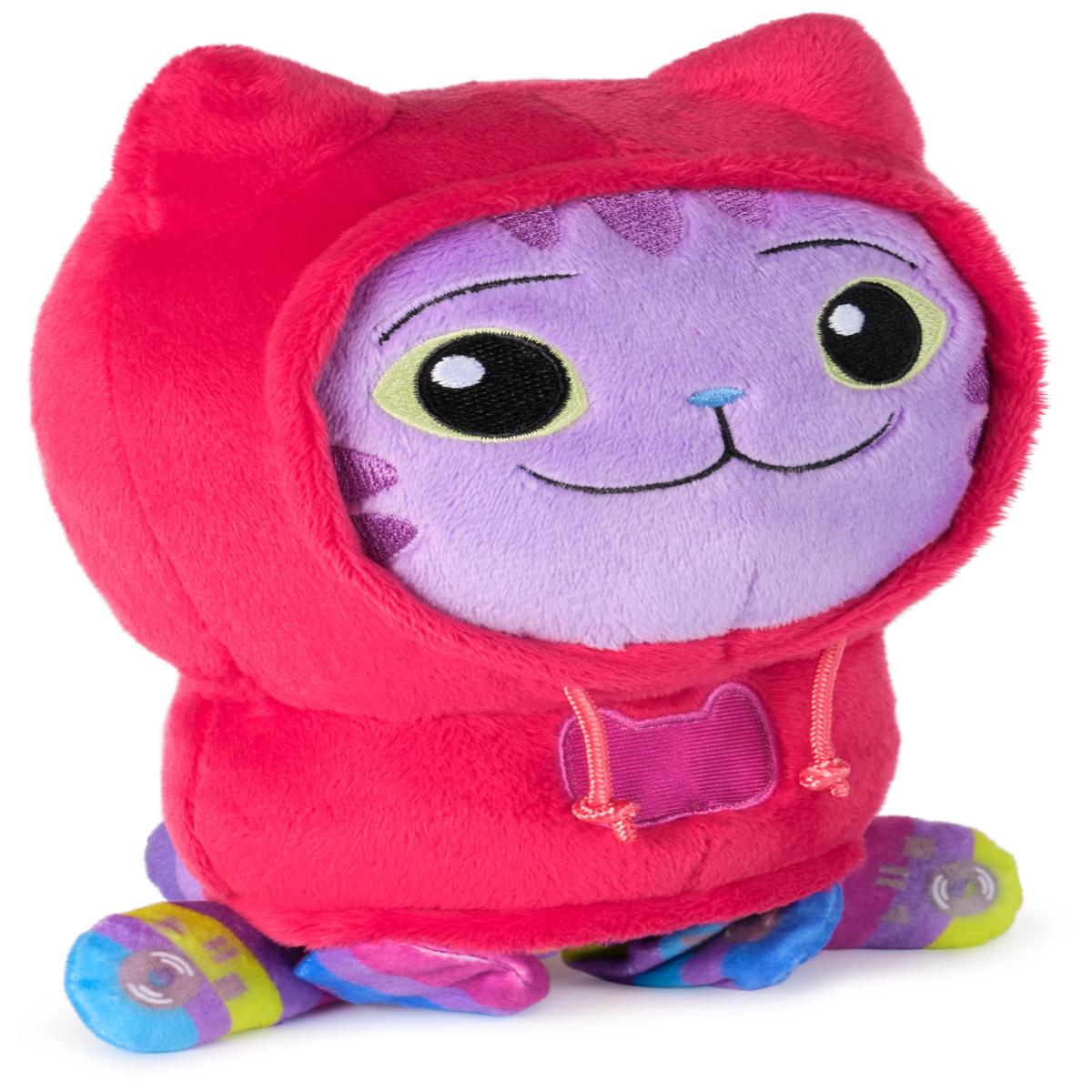 DJ Catnip Move & Groove Plush Toy - Interactive 25cm Gabbys Dollhouse Figure