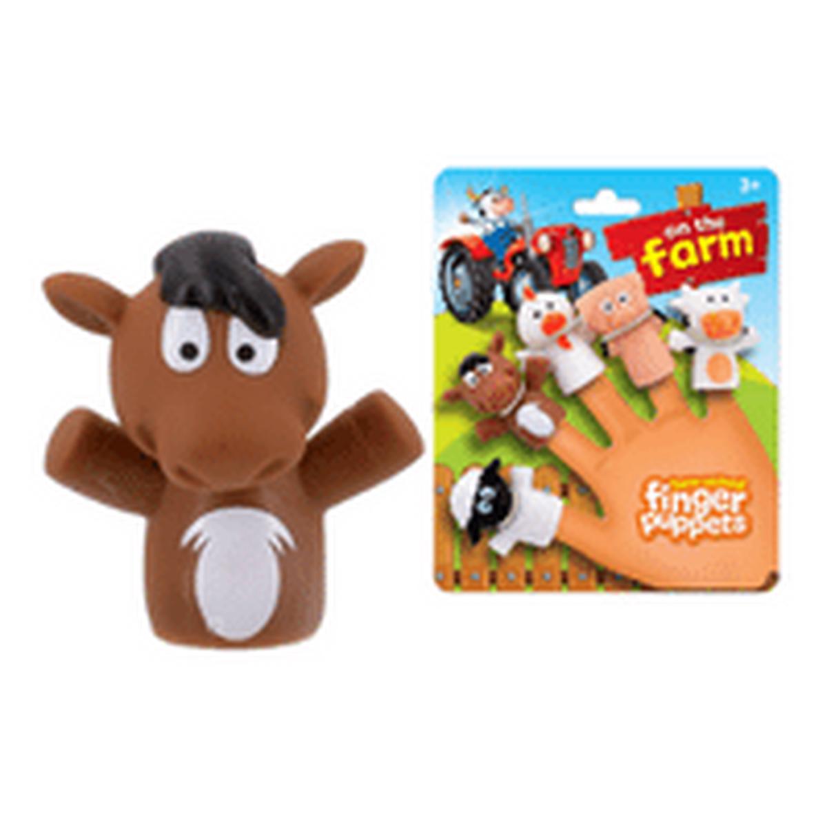 Farm Animals 5pc Finger Puppets