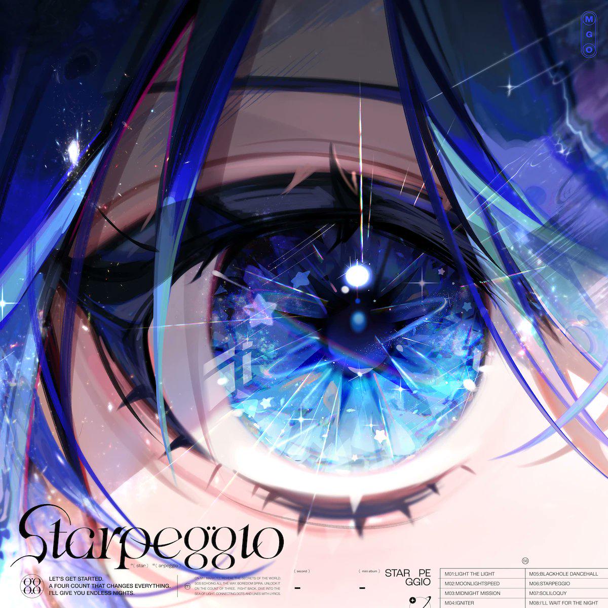 Hololive (Hoshimachi Suisei) Midnight Grand Orchestra 2ndStarpeggio A(CD+T-shirt) ()Gamers: E =/