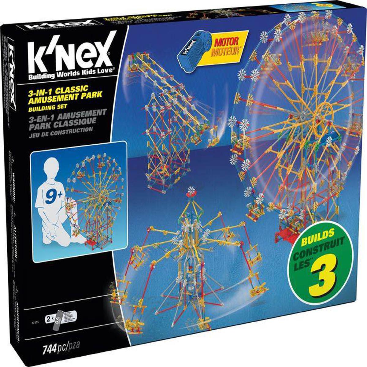K'nex Thrill Rides Classic Amusement Park Set