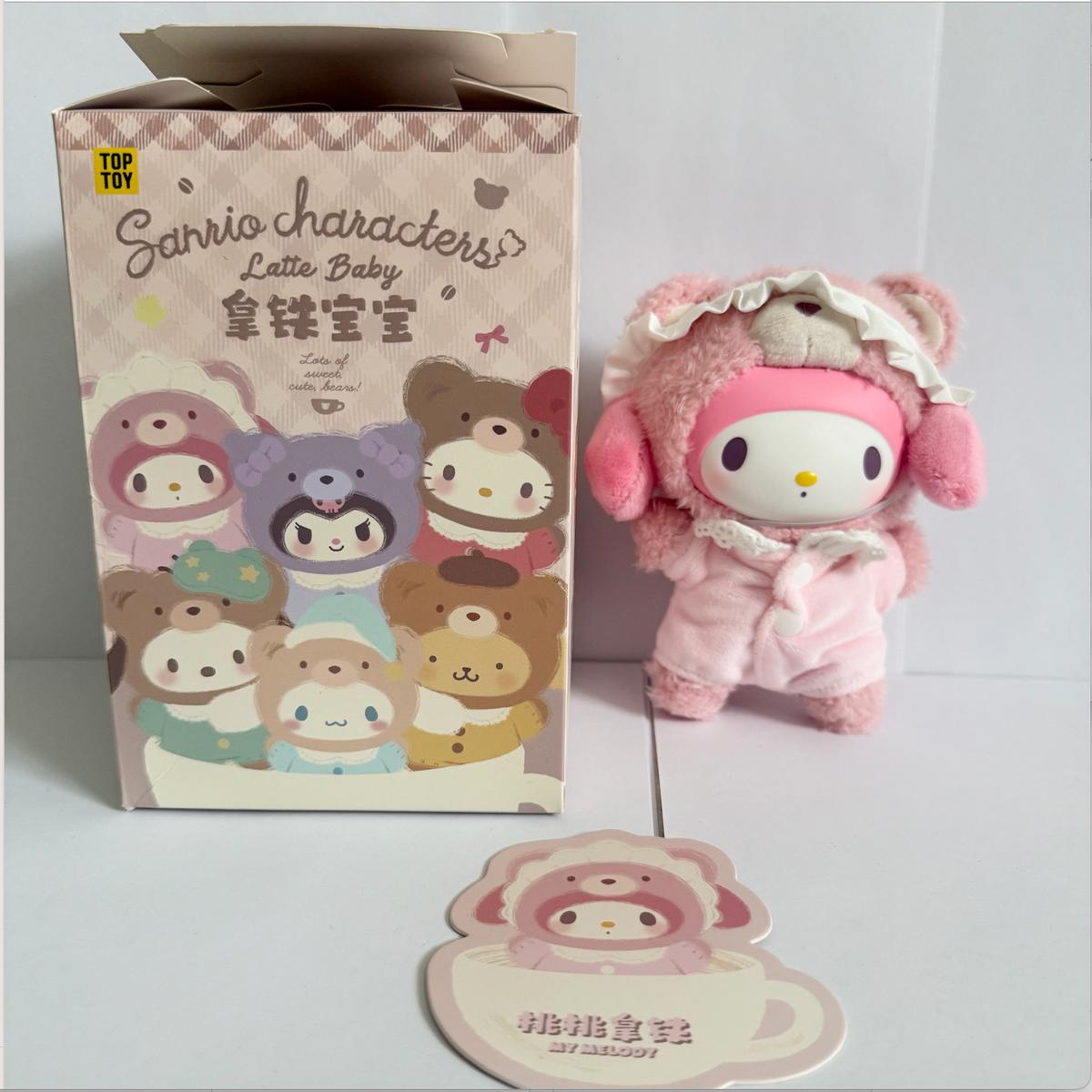 MELODY - Sanrio Characters Latte Baby Plush by TOP TOY