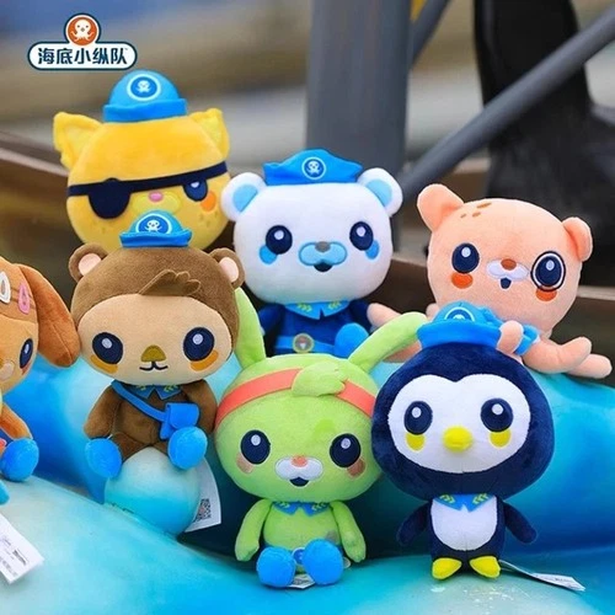 Original Octonauts Plush Toys Kawaii Vegimal Shellington Barnacles Inkling Tweak