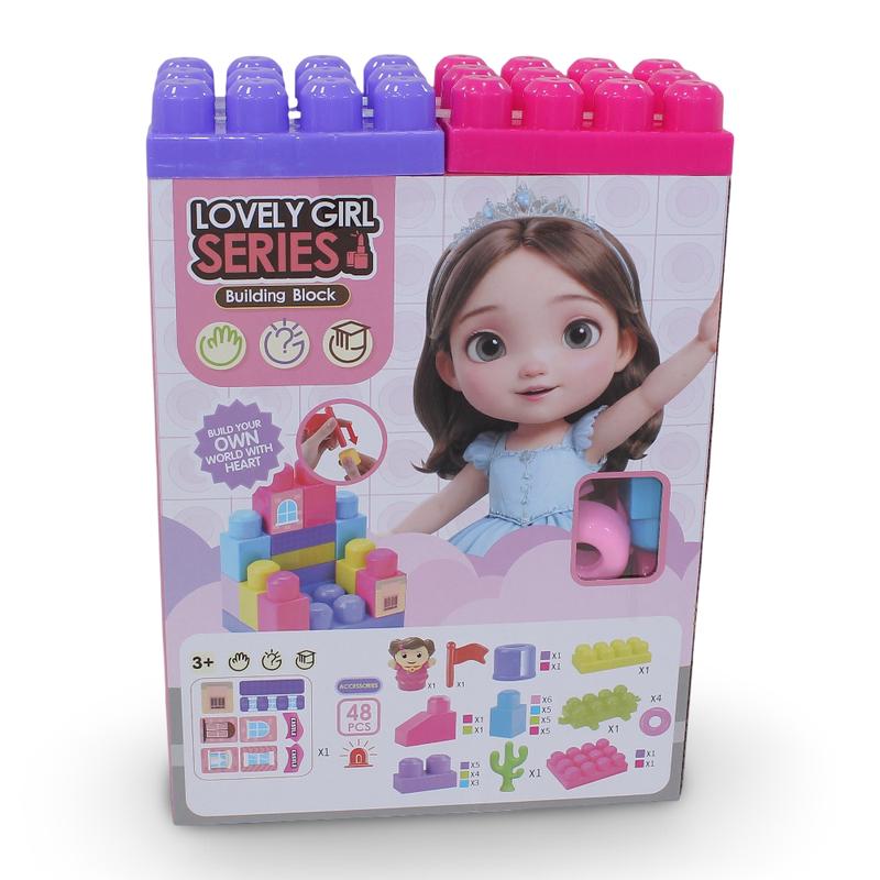 Princess Building Blocks Playset  48 Pieces