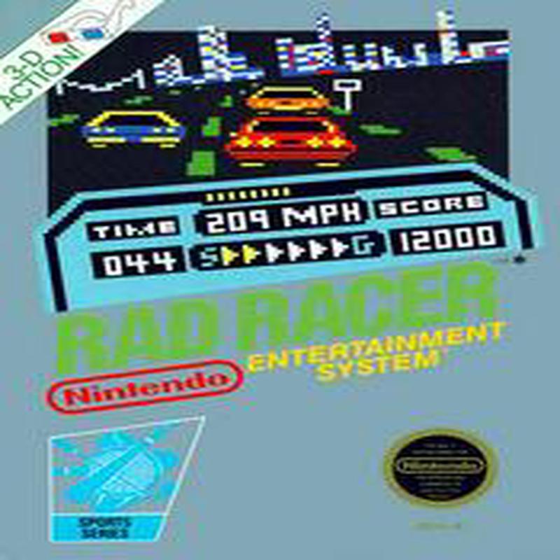 Rad Racer - (CIB Flaw) (NES)