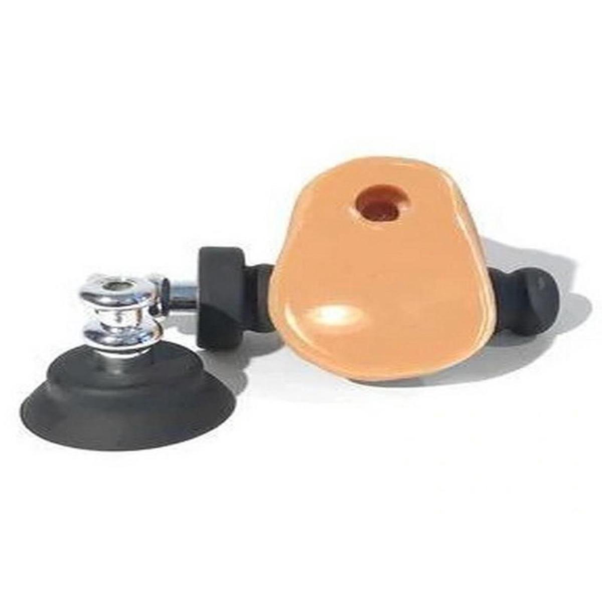 Rascal Jock Brent Silicone Cock Dildo with Silicone Handle and Suction Cup Base - Vanilla | 8in