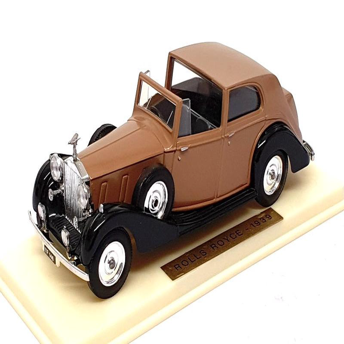 Solido 143 Scale Diecast No 71 8211 1939 Rolls Royce 8211 BrownBlack