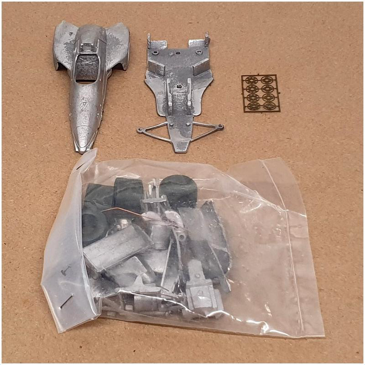 Tameo 143 Scale Unbuilt Kit TMK07 8211 F1 Ferrari 126 C3 Press 038 German GP 1983