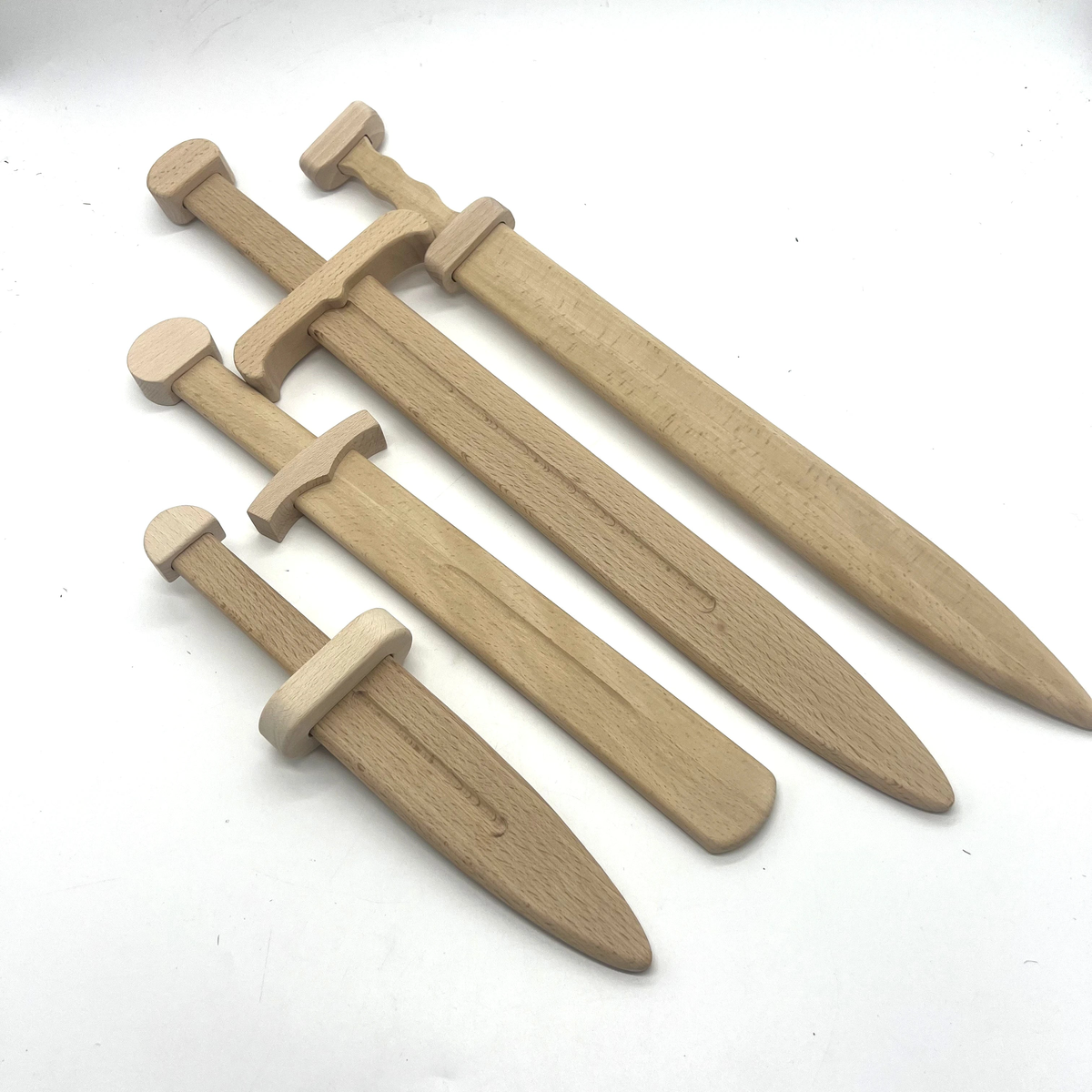 Wooden Sword Toy Paint Your Own Props Cosplay Katana Unique Toys