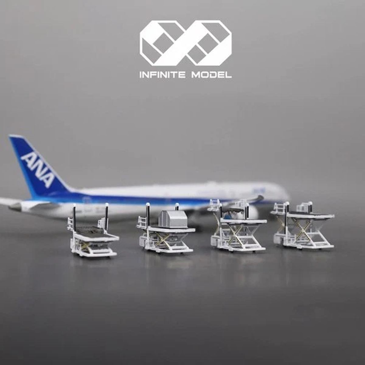 1/200 trepel champ 70 airport cargo loader Finished Painted Printed 3D Model