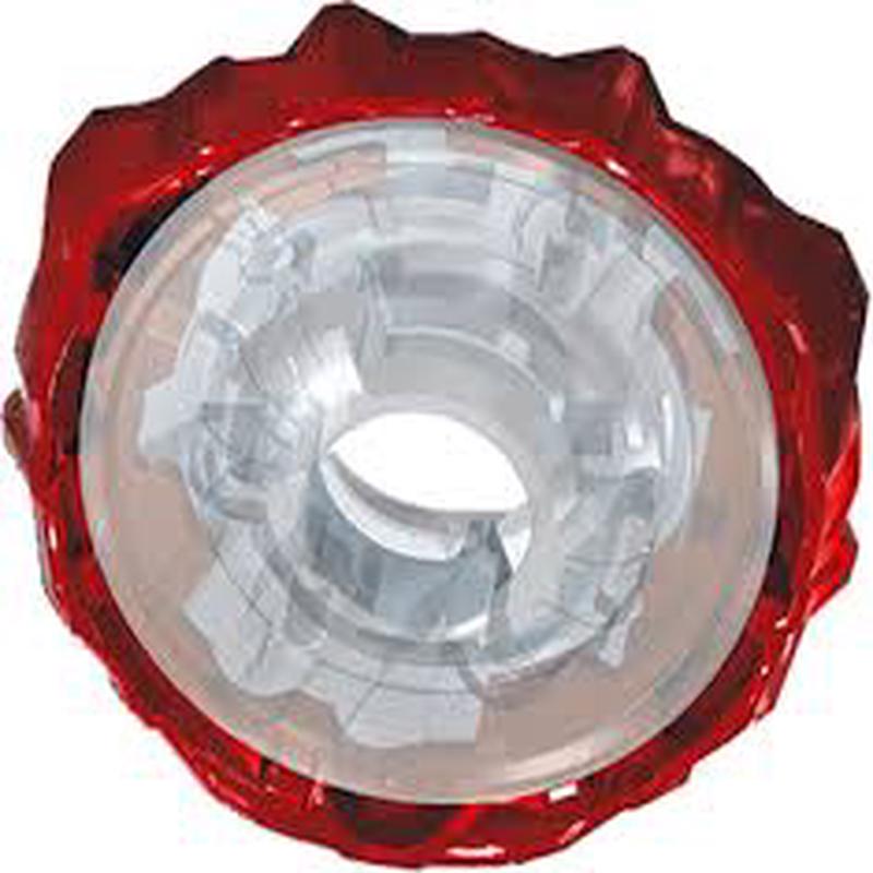 9-60 Ratchet (Pre-owned) (RATCHET ONLY) Beyblade X - Red+Clear