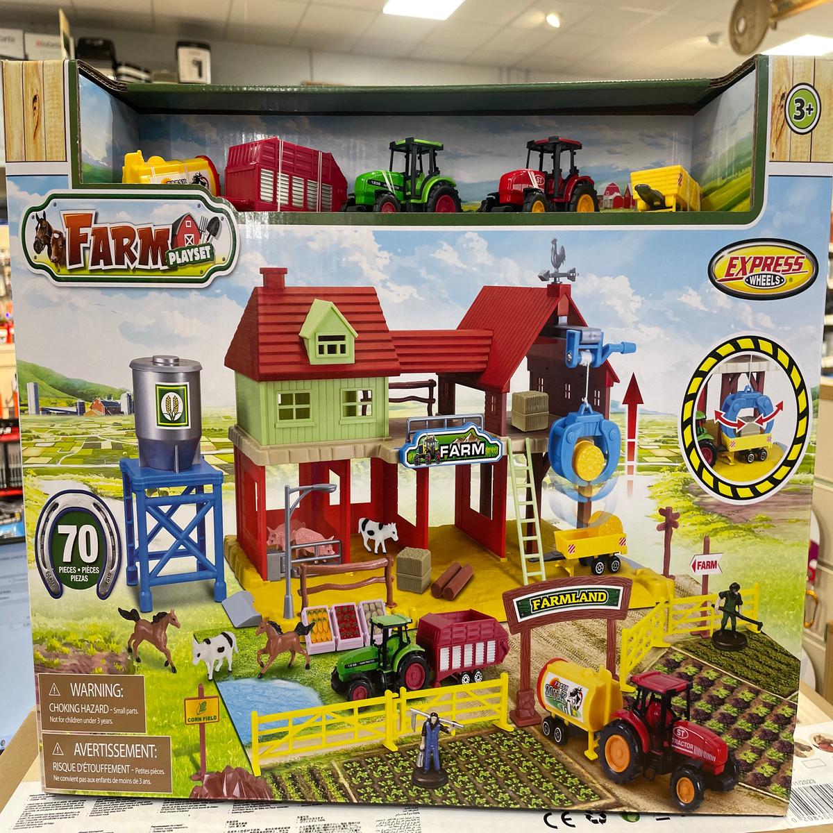 Express Wheels Farmhouse Set - 70 Piece
