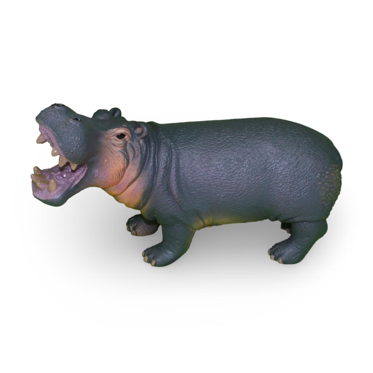 Model Series Filling Cotton Hippopotamus Toy Figure