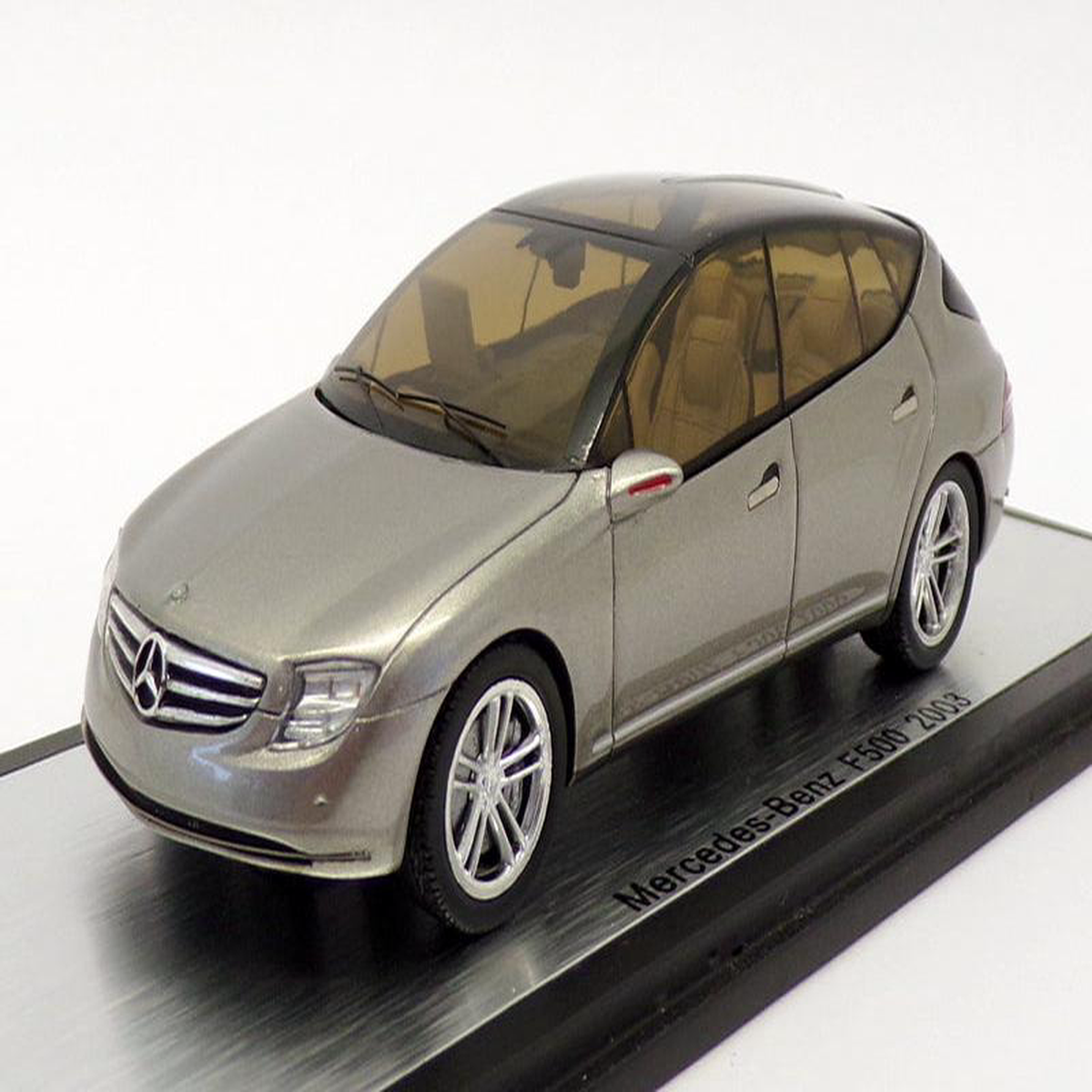 Spark 143 Scale Model Car S1015 8211 2003 Mercedes Benz F500 8211 Metallic Grey