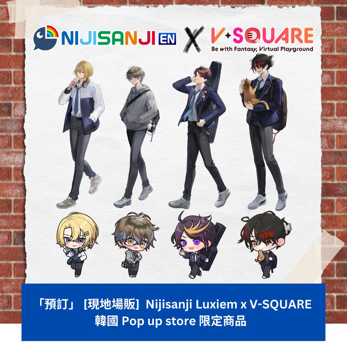 [] Nijisanji Luxiem x V-SQUARE Pop up store (2)- (Vox Akuma) =/