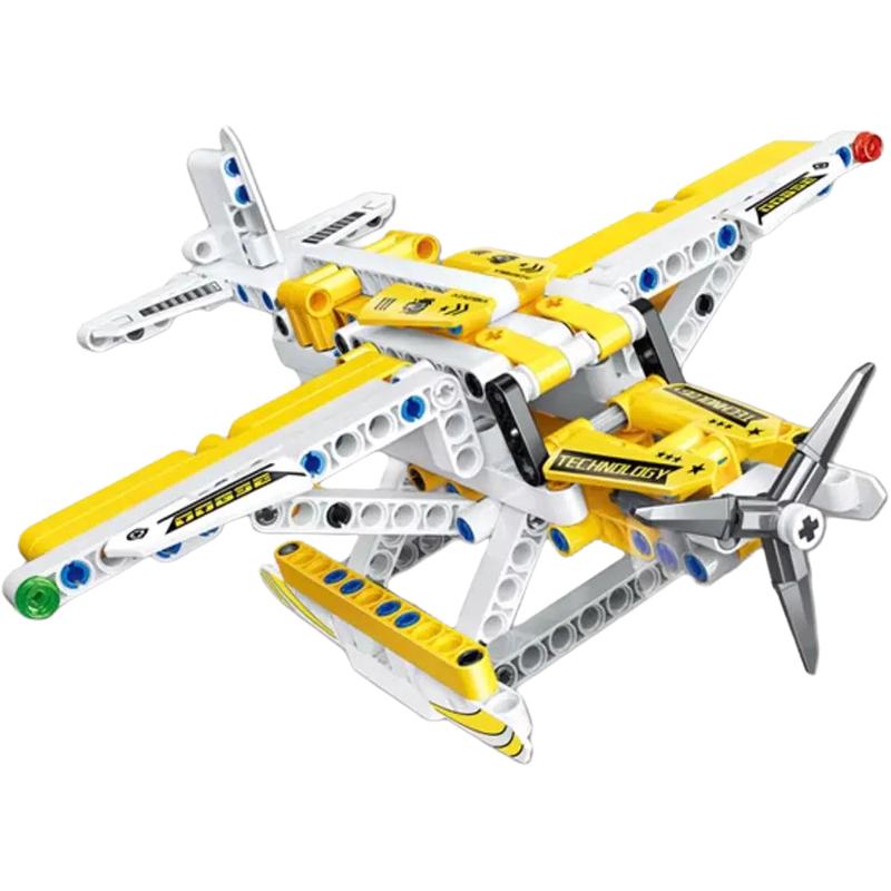 Simulate Dynamic Super Spiral Aircraft Building Blocks  (400+) pieces