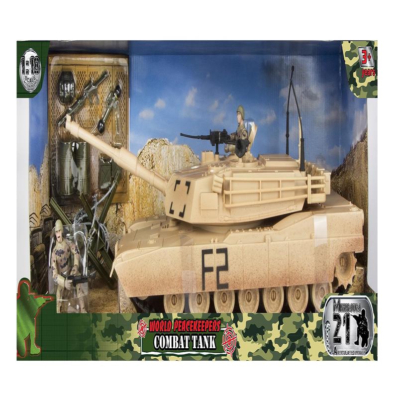 World Peace 1:18 Combat Tank