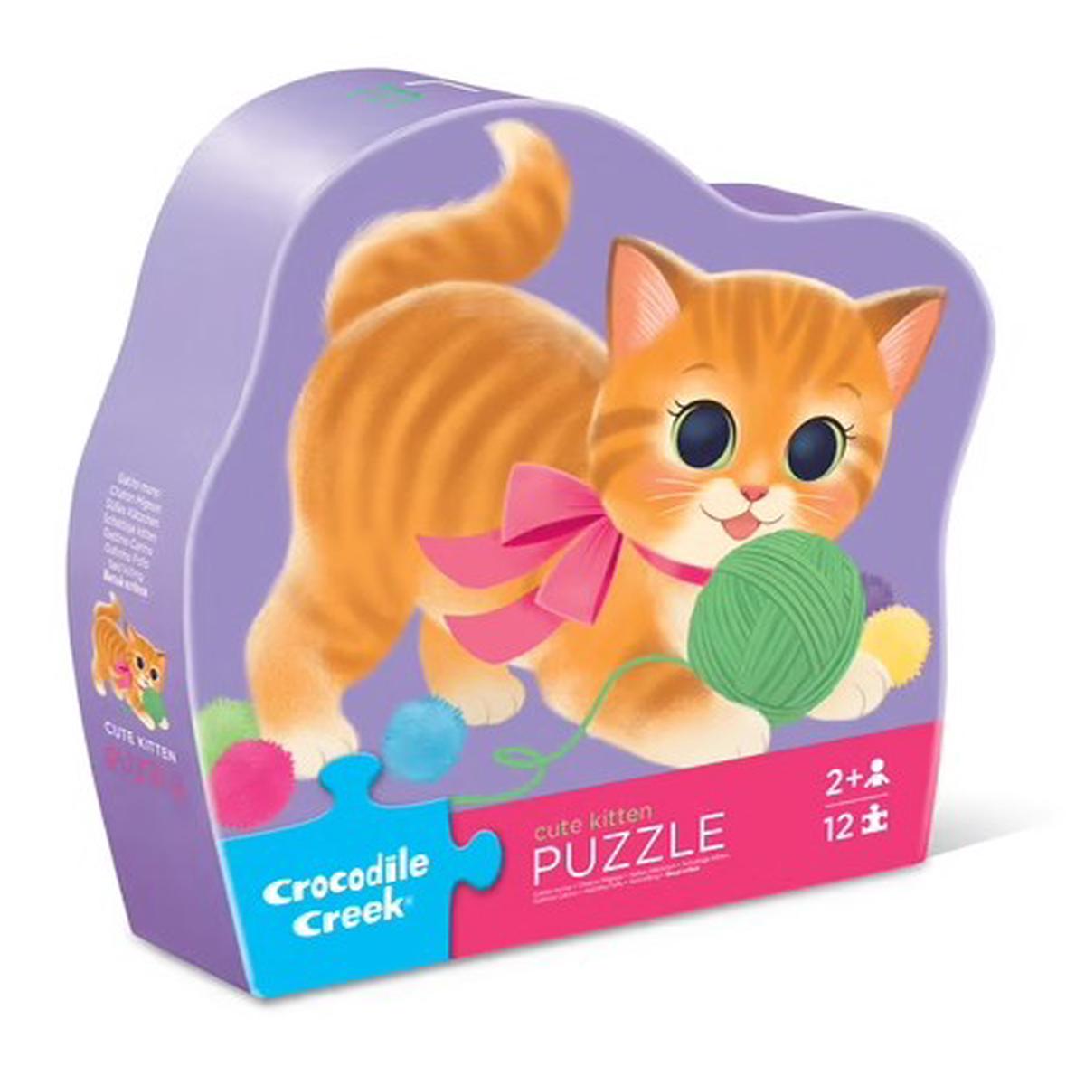 Cute Kitten Mini Puzzle 12 Pcs