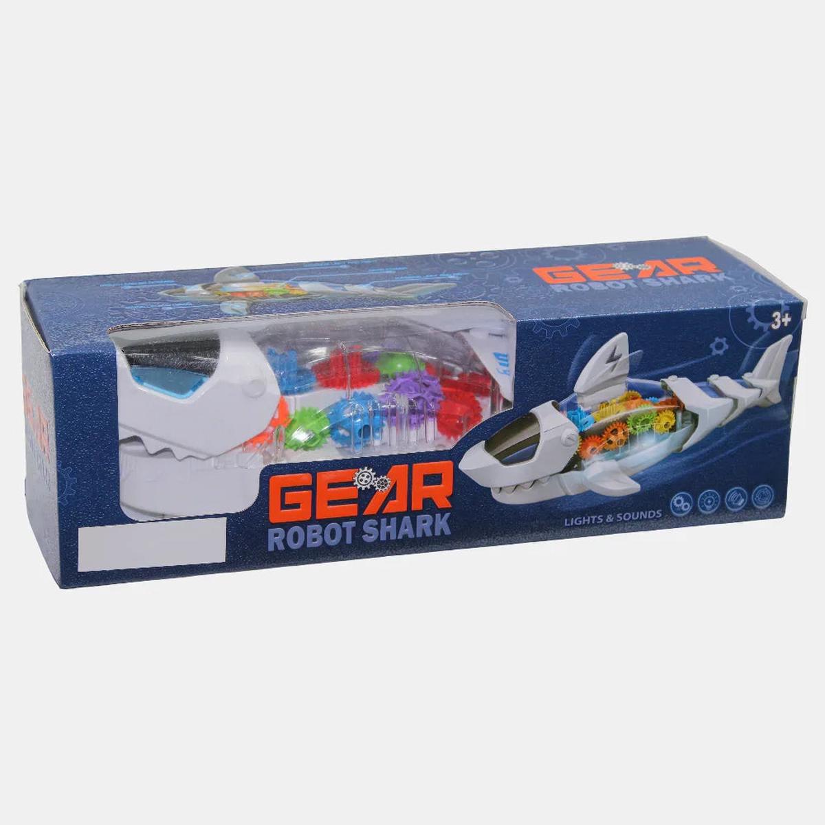 Electric Gear Giant Tooth Shark White