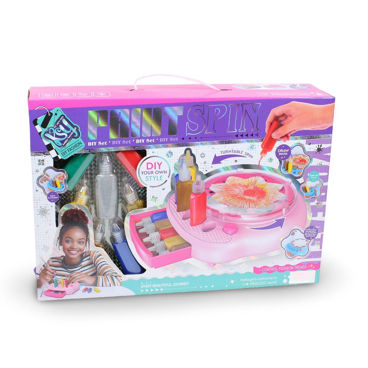 Paint Spin Art Machine Kit Pink