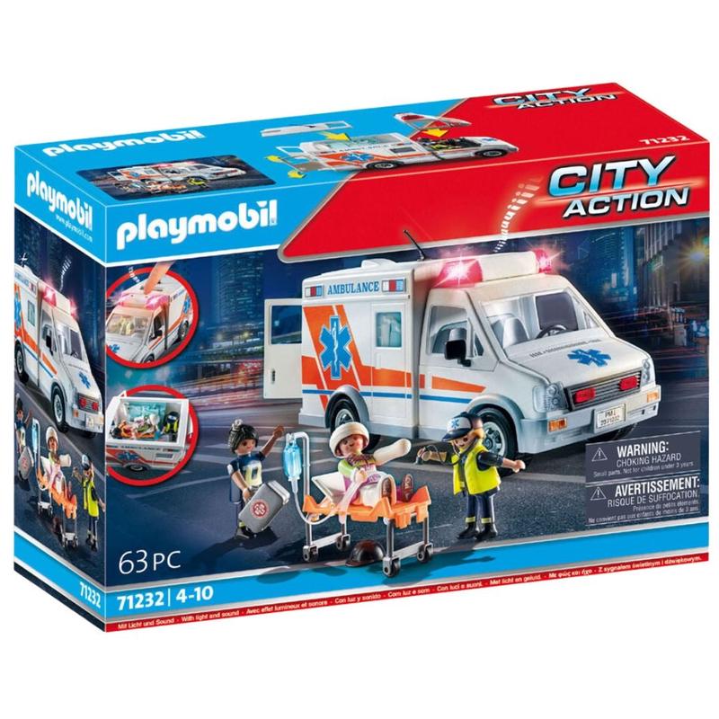 Playmobil Ambulance With Injured Child