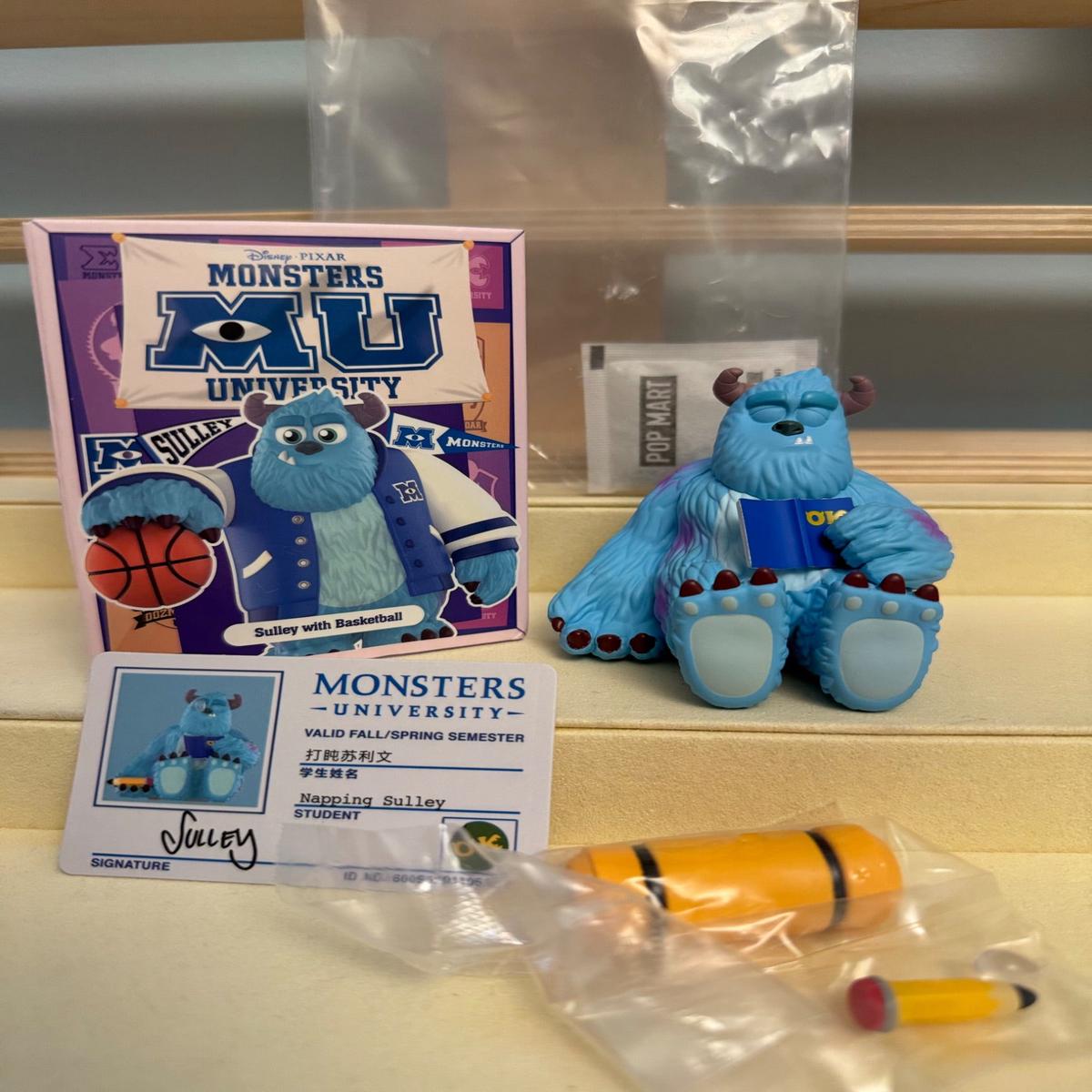 Pop Mart Disney Pixar Monsters University - Napping Sulley