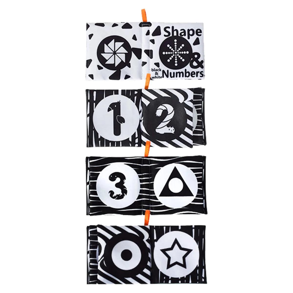 Baby Toys Shape & Numbers Soft Activity Book