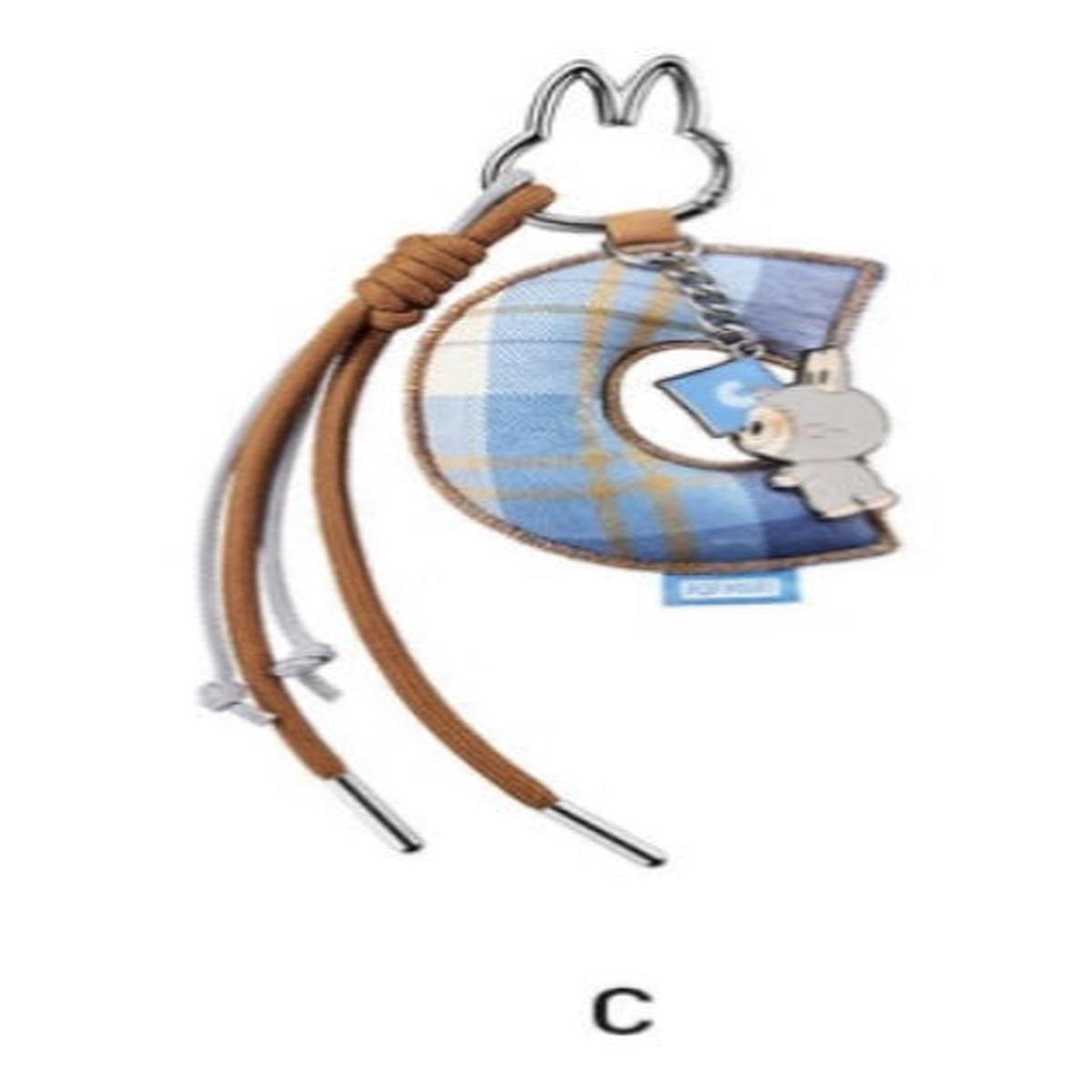 C - Popmart Labubu Pin for Love Letter Pendant