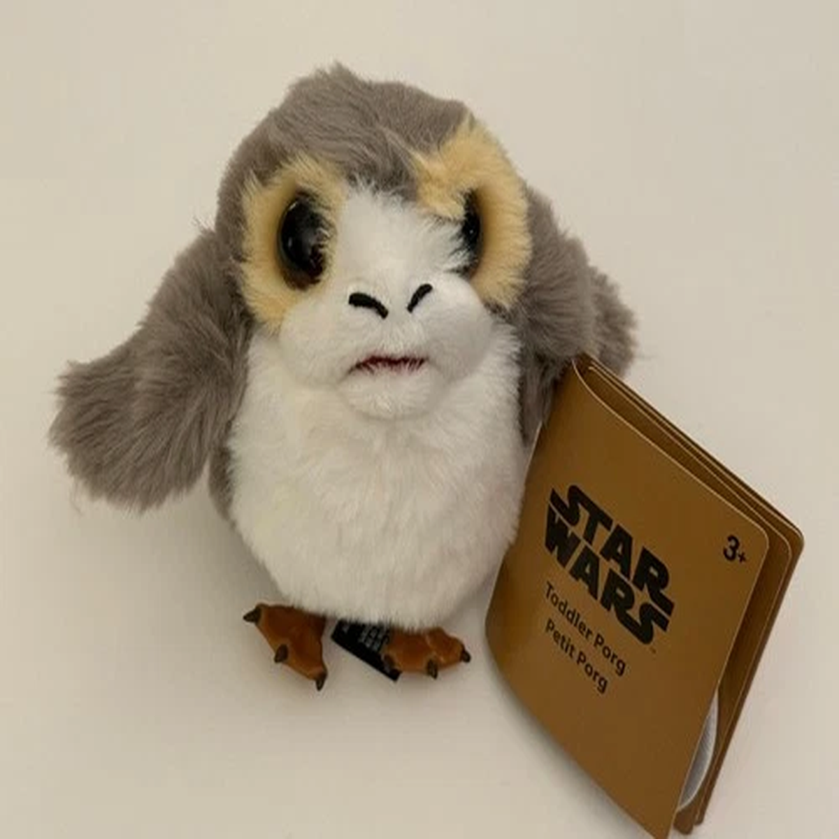 Disney Parks Star Wars Toddler Porg Talking Magnetic Shoulder Pal Plush *NWT