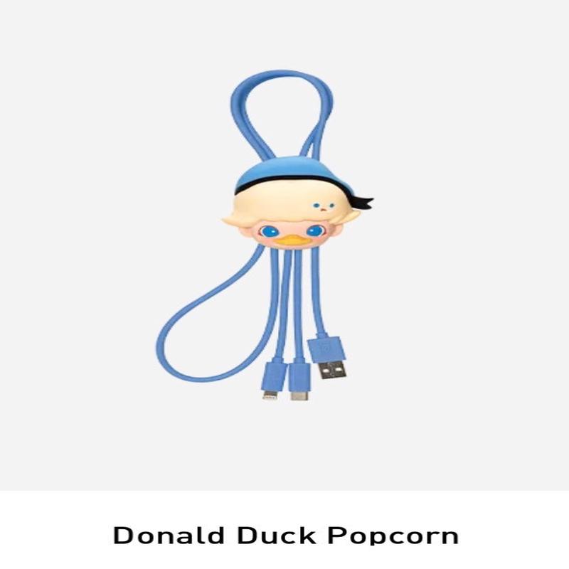 Donald Duck Popcorn - DIMOO WORLD  DISNEY Series-2 in 1 Cable