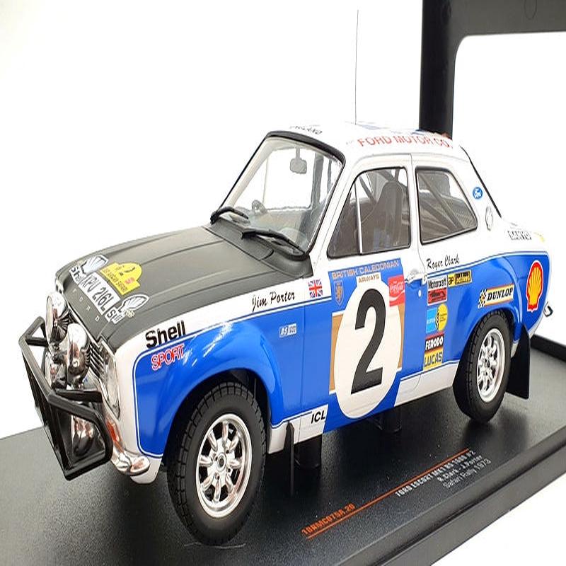 IXO 1/18 Scale 18RMC075A - Ford Escort MK1 RS 1600 #2 Safari 1973 R.Clark