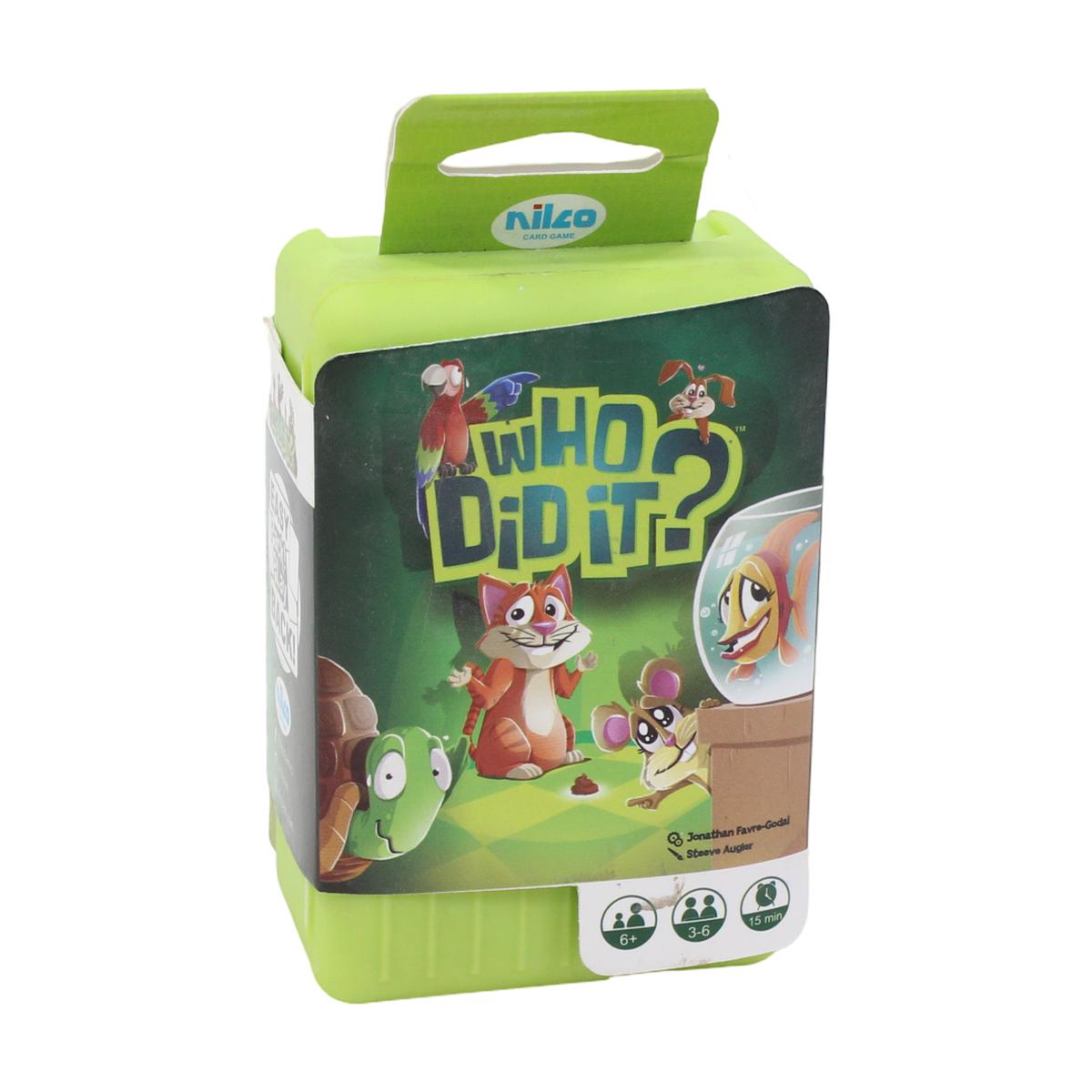 Nilco "Who Did It?" Card Game