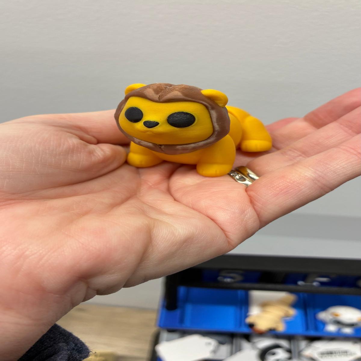 3D Print Small Figs - Lion