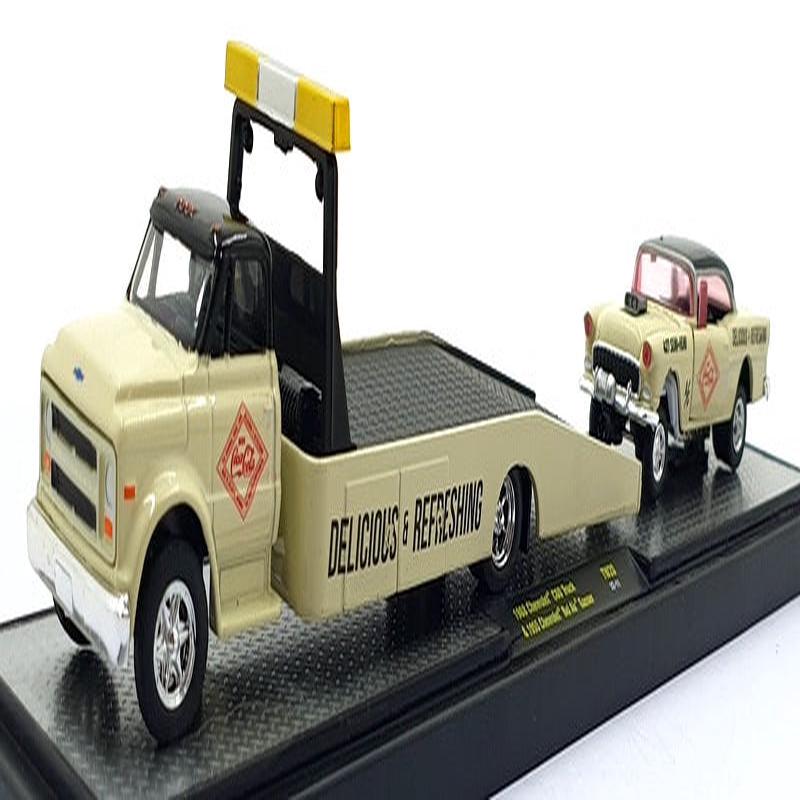 Castline M2 Machines 1/64 Scale CTW20 '68 Chevrolet C60 & '55 Bel Air Gasser
