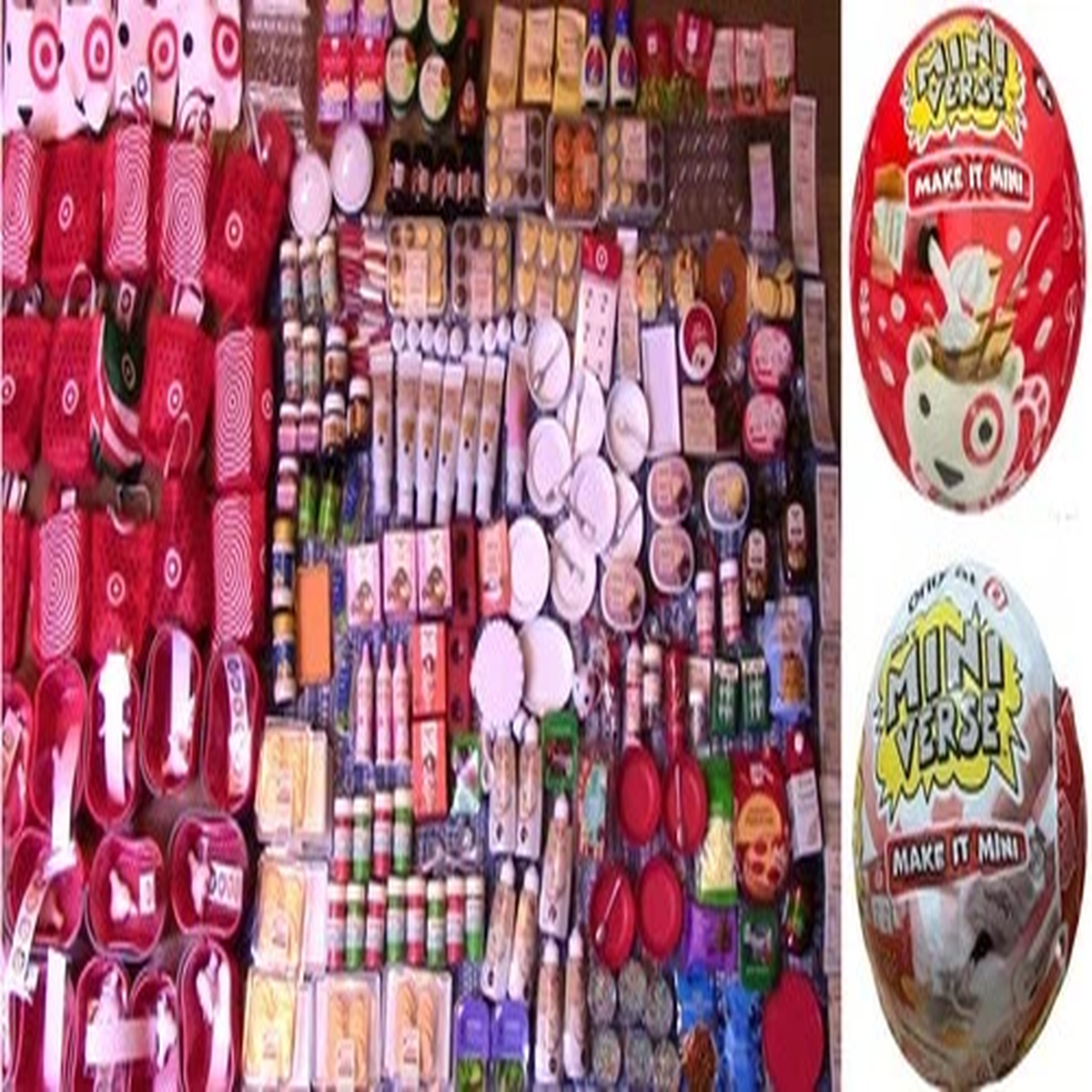 MGA MINIVERSE TARGET Holiday + Make it Mini Food EXTRAS YOU CHOOSE
