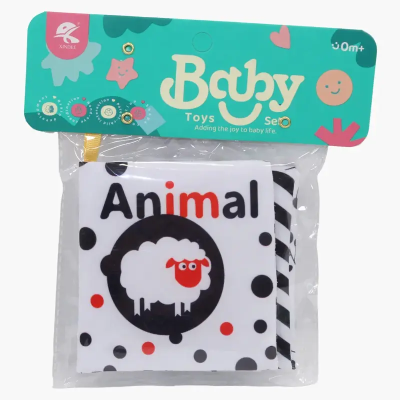 Sensory Soft Book for Learning - Animals