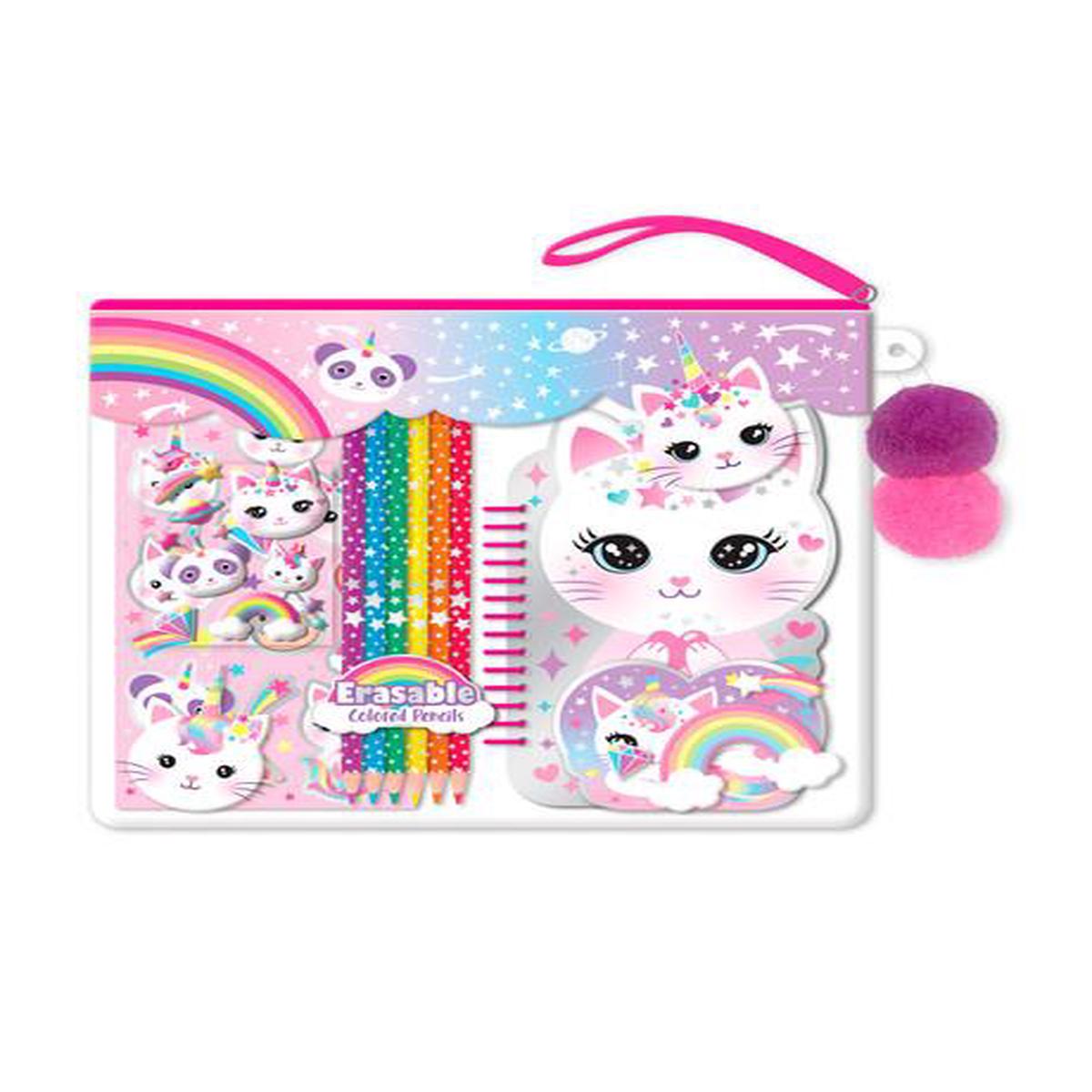 Color-Me Notebook Set Caticorn