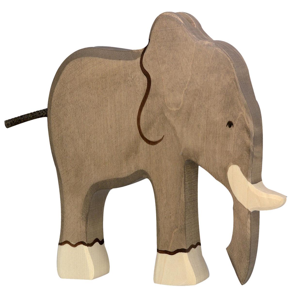 Holztiger Elephant