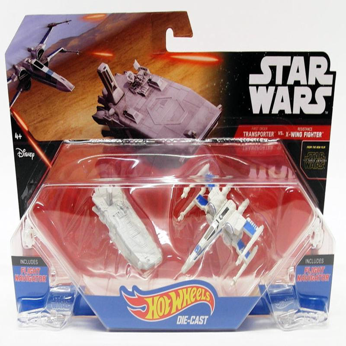 Hot Wheels Diecast CKJ81 8211 Star Wars Transporter v X-Wing Fighter