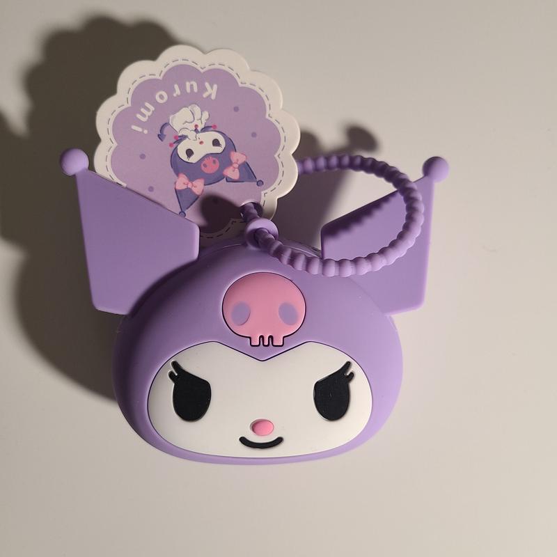 Kuromi - Sanrio Character Squishy Silicone Coin Pouch