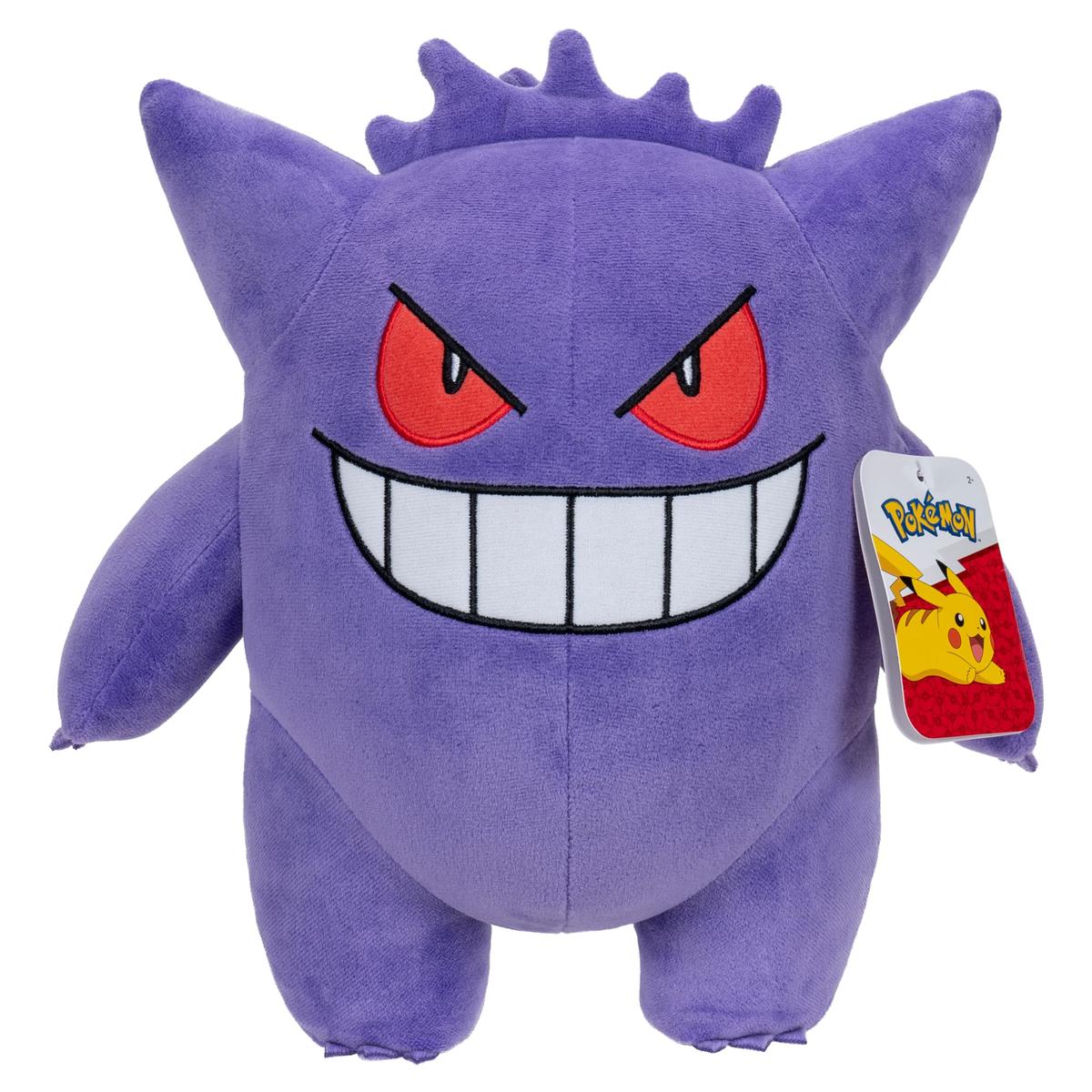 Pokmon Gengar Plush - 12-Inch Soft Stuffed Animal with Authentic Details