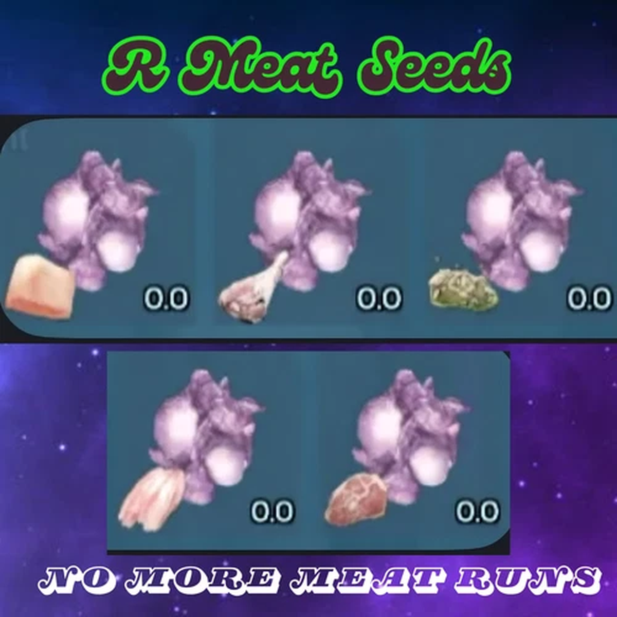 R Seeds Plant Proto Species Meat Seeds Ark Survival Ascended PVE