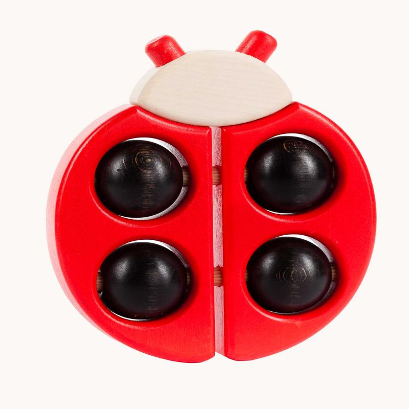 Bajo Red Ladybird Teether