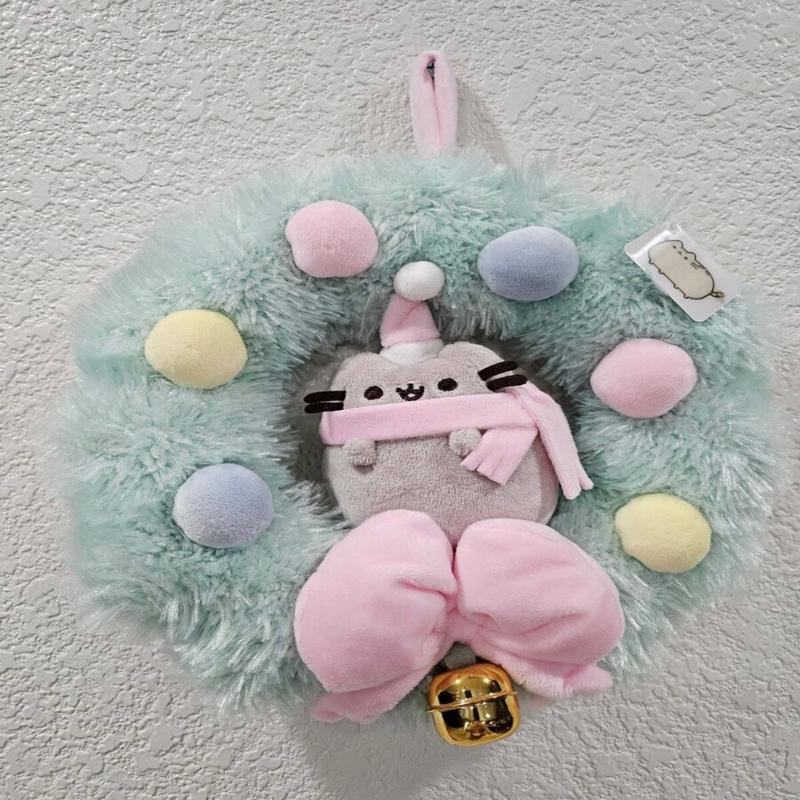 Pusheen Christmas Wreath Plush