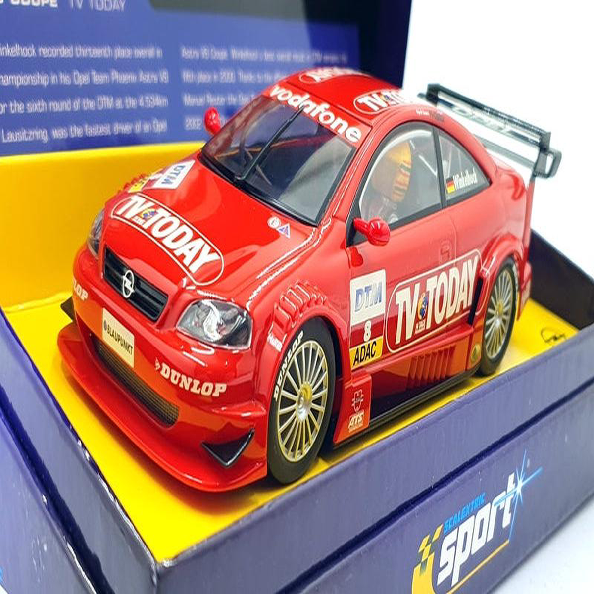 Scalextric 132 Scale Slot Car C2475A 8211 Opel Astra V8 Coupe 8 8211 Red