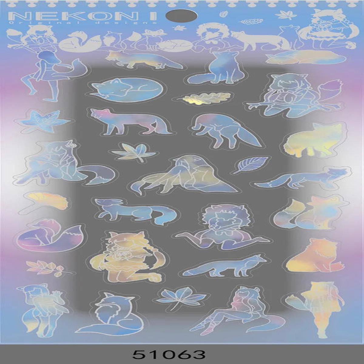 Stickers Gel Crystal Fairies
