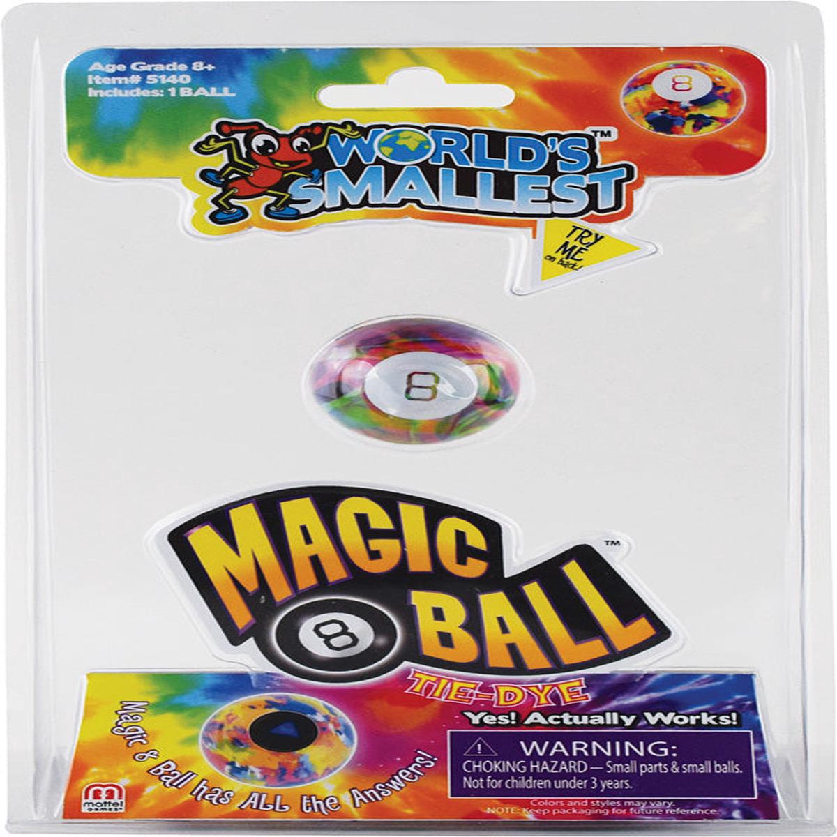 Worlds Smallest Tye Dye Magic 8 Ball