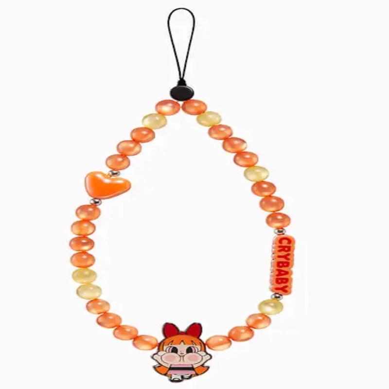 Blossom - The Powepuff Girls Cry Baby Phone Charm - Pop Mart