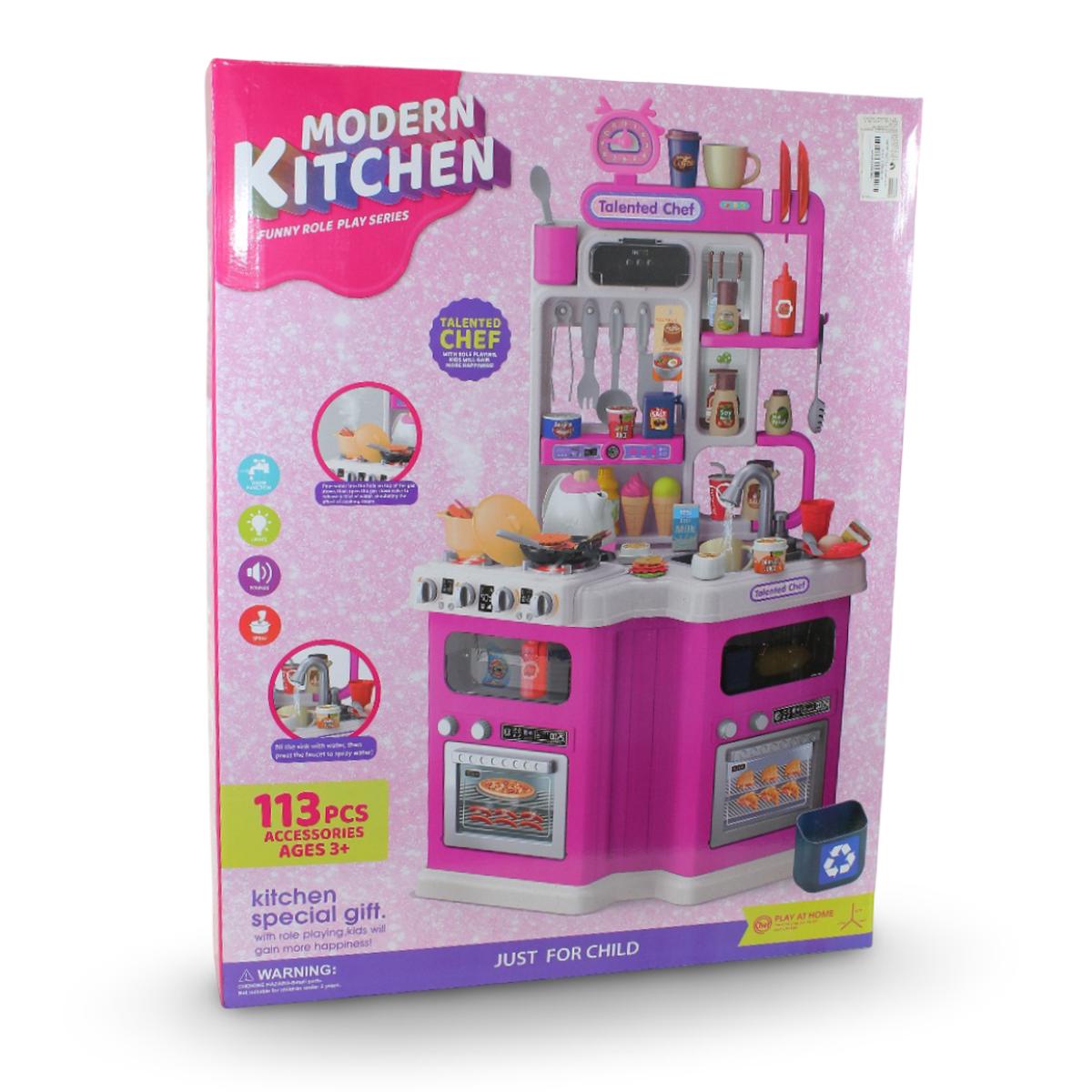 Children's "Modern Kitchen" Set 113 Pcs